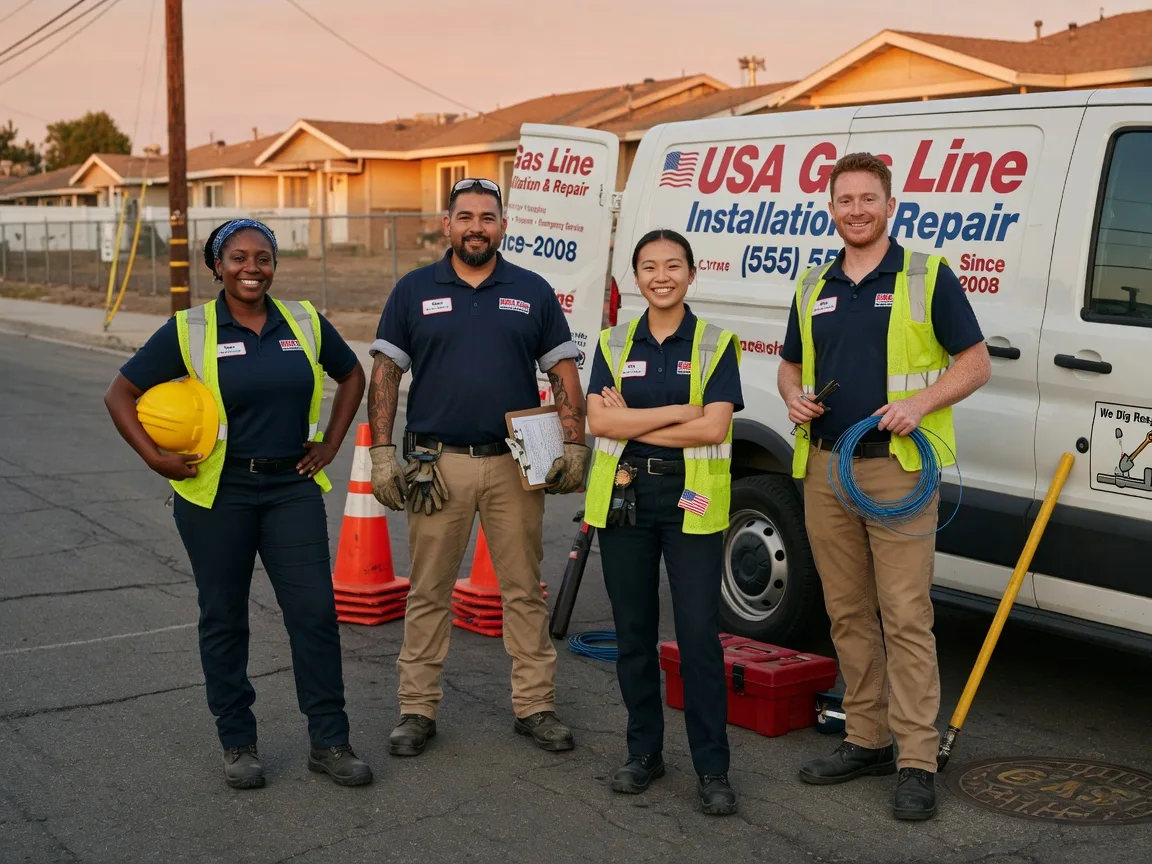 Gas Line Installation company in Manitou, OK
